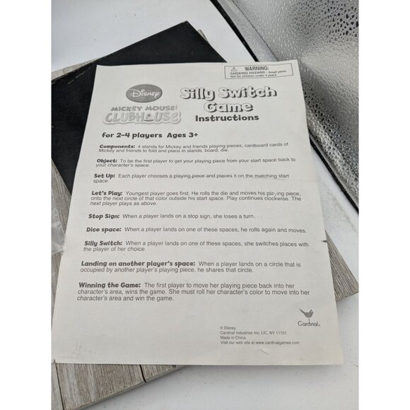 Disney Mickey Mouse Clubhouse Silly Switch Board Game Complete With Box - Picture 5 of 13